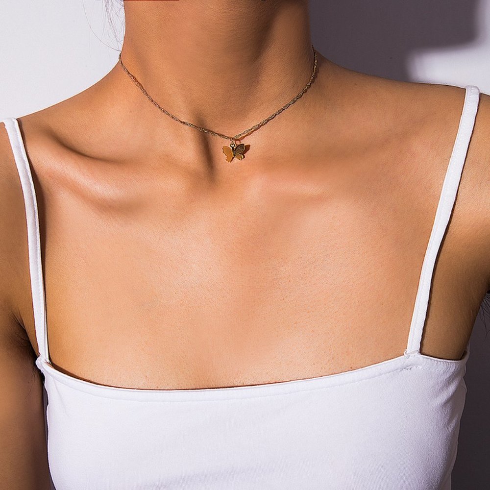 LAST ONE 💖Butterfly Necklaces choker - Picture 11 of 15